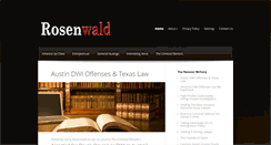 Desktop Screenshot of lindsayrosenwald.info